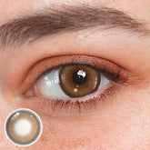 Adelina Coffee Prescription Coloured Contact Lenses - BEAUEYE (UK)